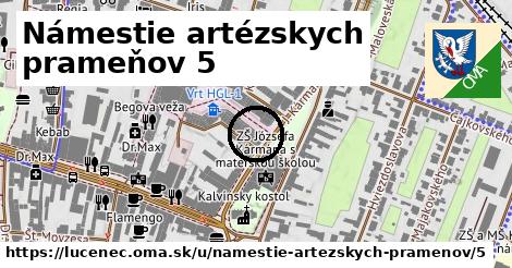 Námestie artézskych prameňov 5, Lučenec