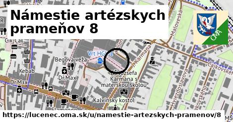 Námestie artézskych prameňov 8, Lučenec