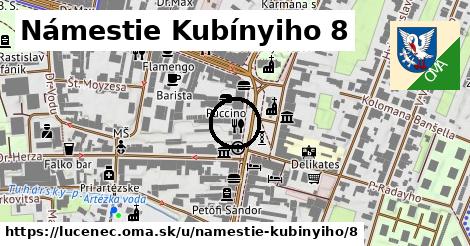 Námestie Kubínyiho 8, Lučenec