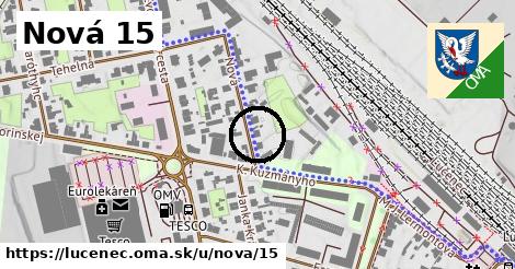 Nová 15, Lučenec