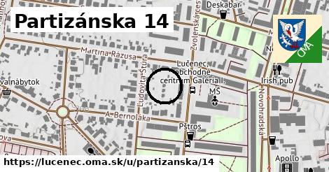 Partizánska 14, Lučenec