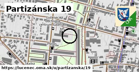 Partizánska 19, Lučenec