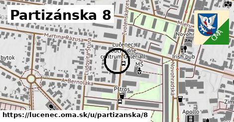 Partizánska 8, Lučenec