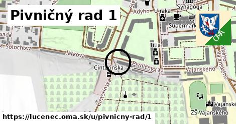 Pivničný rad 1, Lučenec