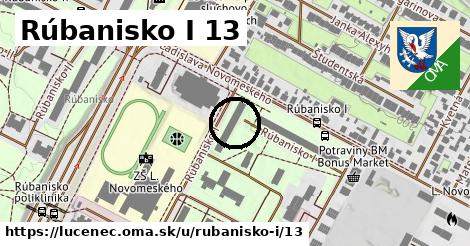 Rúbanisko I 13, Lučenec