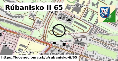 Rúbanisko II 65, Lučenec