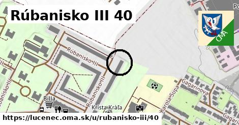 Rúbanisko III 40, Lučenec