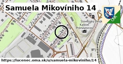Samuela Mikovíniho 14, Lučenec