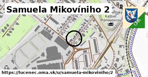 Samuela Mikovíniho 2, Lučenec