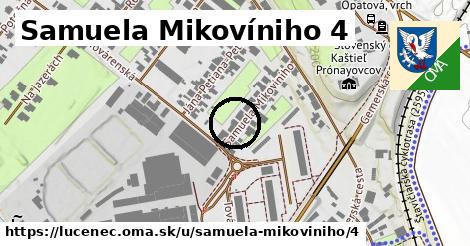 Samuela Mikovíniho 4, Lučenec