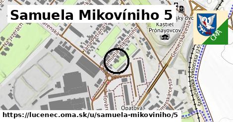 Samuela Mikovíniho 5, Lučenec