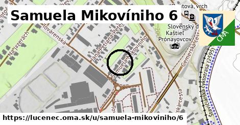 Samuela Mikovíniho 6, Lučenec