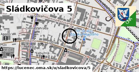 Sládkovičova 5, Lučenec