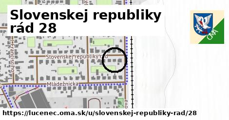 Slovenskej republiky rád 28, Lučenec