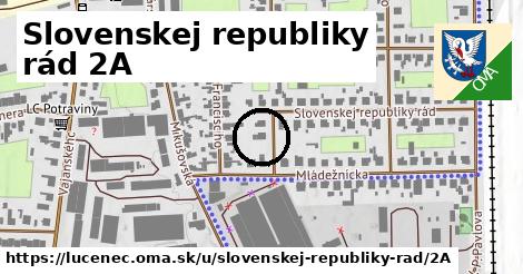 Slovenskej republiky rád 2A, Lučenec