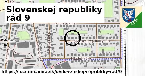 Slovenskej republiky rád 9, Lučenec