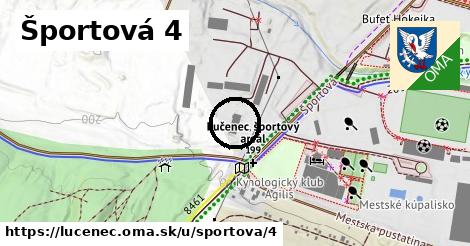 Športová 4, Lučenec
