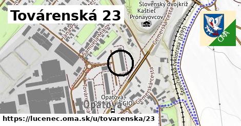 Továrenská 23, Lučenec