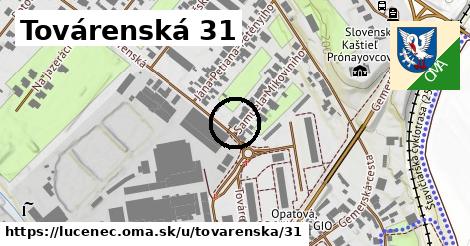 Továrenská 31, Lučenec