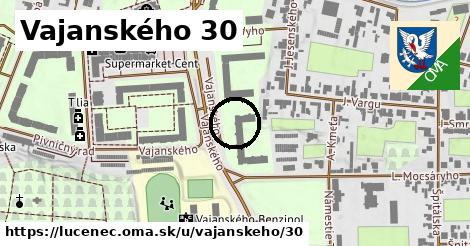 Vajanského 30, Lučenec