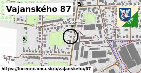 Vajanského 87, Lučenec