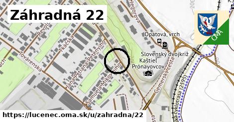 Záhradná 22, Lučenec