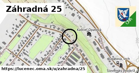 Záhradná 25, Lučenec