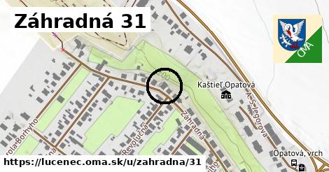 Záhradná 31, Lučenec