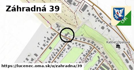 Záhradná 39, Lučenec