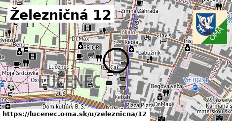 Železničná 12, Lučenec