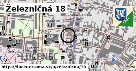 Železničná 18, Lučenec