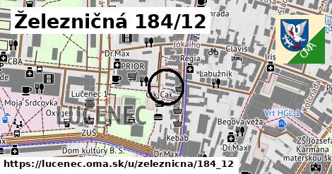 Železničná 184/12, Lučenec