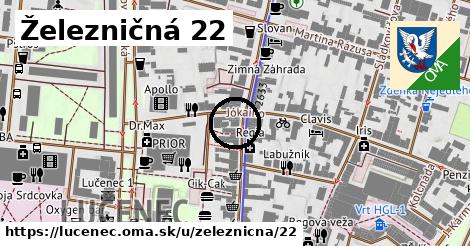 Železničná 22, Lučenec