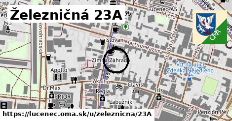 Železničná 23A, Lučenec