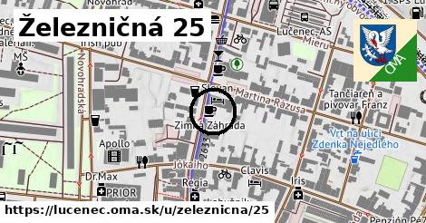 Železničná 25, Lučenec
