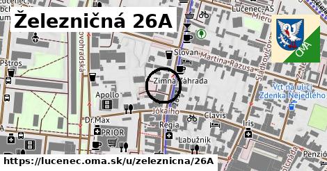 Železničná 26A, Lučenec