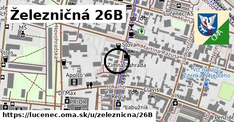 Železničná 26B, Lučenec