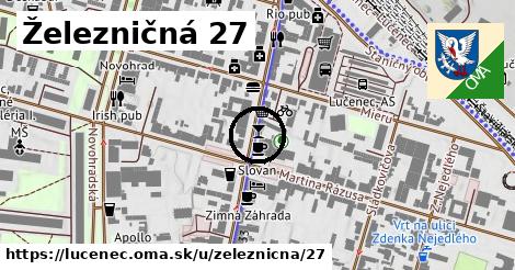 Železničná 27, Lučenec