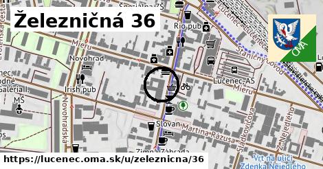 Železničná 36, Lučenec