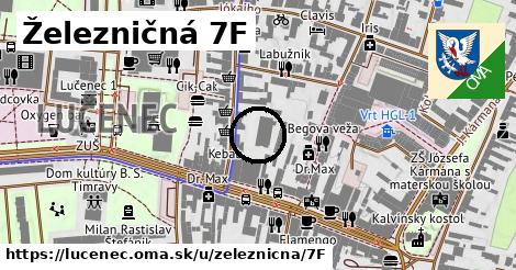 Železničná 7F, Lučenec