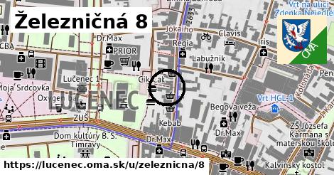 Železničná 8, Lučenec