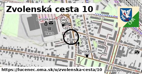 Zvolenská cesta 10, Lučenec