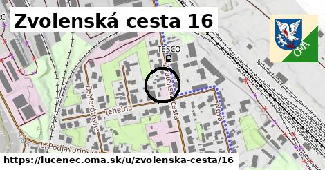 Zvolenská cesta 16, Lučenec