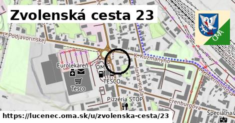 Zvolenská cesta 23, Lučenec