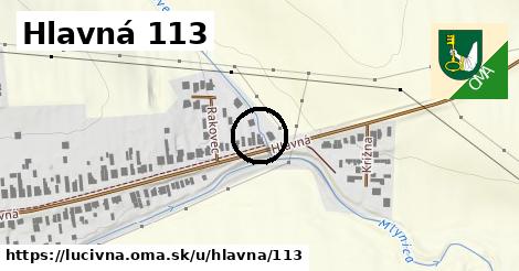 Hlavná 113, Lučivná