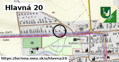 Hlavná 20, Lučivná