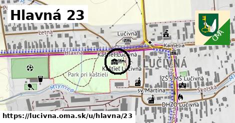 Hlavná 23, Lučivná