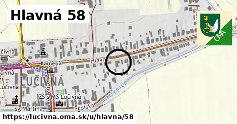 Hlavná 58, Lučivná