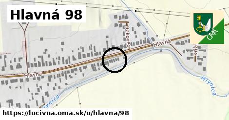 Hlavná 98, Lučivná