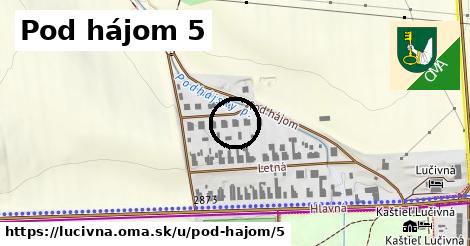 Pod hájom 5, Lučivná